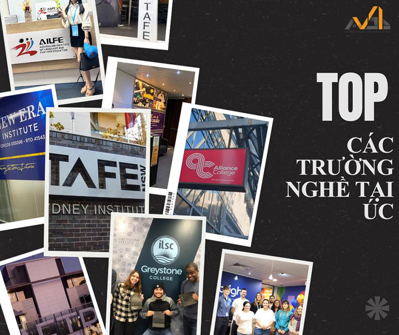 TOP C&Aacute;C TRƯỜNG TỐT NHẨT CHO DU HỌC NGHỀ TẠI &Uacute;C